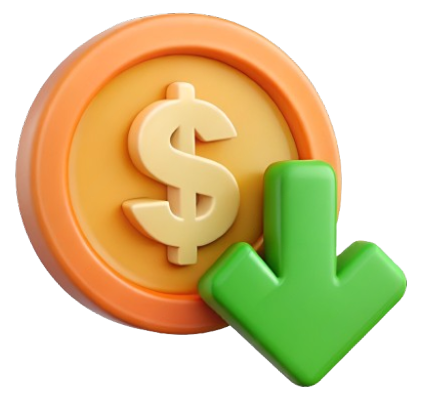 High speed and low costs.